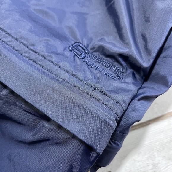 Vintage Spalding Athletic Men's XL Navy Yellow Convertible‎ Track Pants - Picture 11 of 11